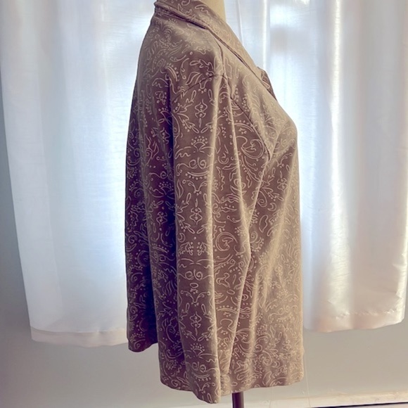 Fresh Produce Jersey Knit Shacket size Large - Picture 5 of 6